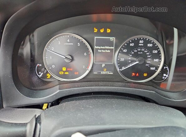 JTHCA1D23M5114903 2021 LEXUS IS Silver Вид щитка приладів