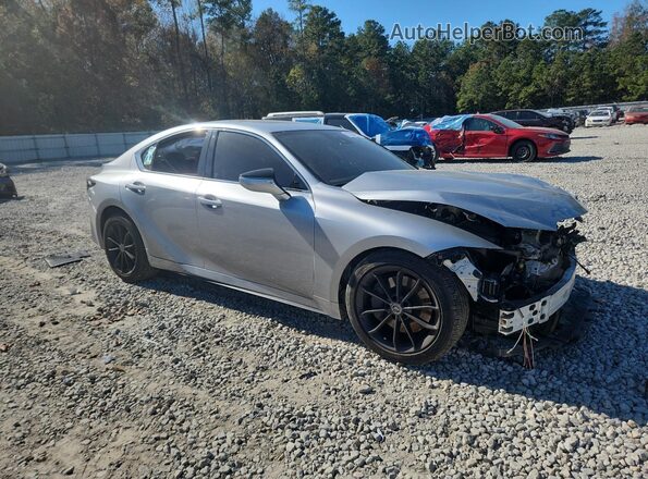 JTHCA1D23M5114903 2021 LEXUS IS Silver Передня права чверть