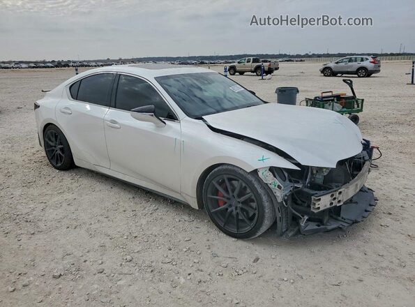 JTHCA1D25M5115986 2021 LEXUS IS White Delantero derecho