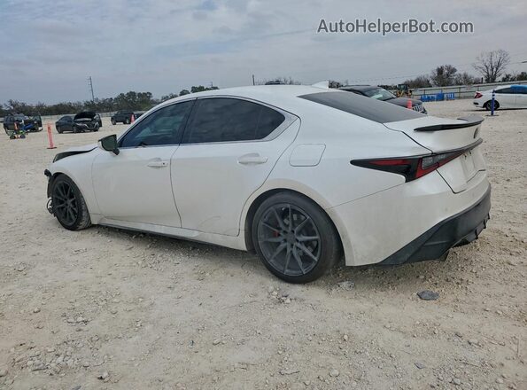 JTHCA1D25M5115986 2021 LEXUS IS White Trasero izquierdo