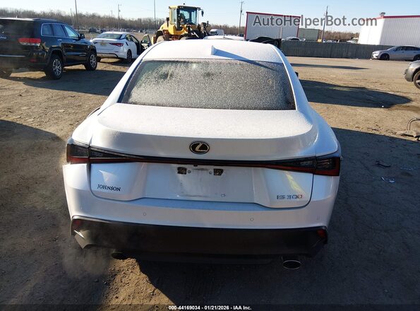 JTHCA1D27M5114130 2021 LEXUS IS 300 White 