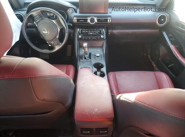 JTHCA1D28M5115853 2021 LEXUS IS Черный Вид панели приборов