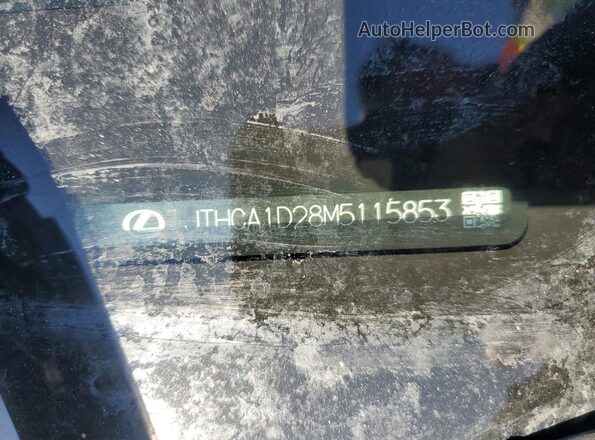 JTHCA1D28M5115853 2021 LEXUS IS Черный Вид подкапотного пространства
