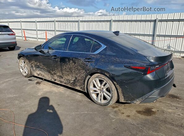 JTHCA1D2XM5115112 2021 LEXUS IS Black Tył lewy