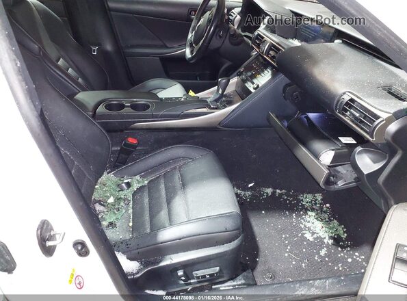 JTHCE1D27H5013762 2017 LEXUS IS 350 White Widok wnętrza z przodu