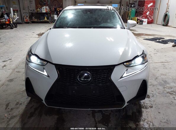 JTHCE1D27H5013762 2017 LEXUS IS 350 White Widok wnętrza z tyłu