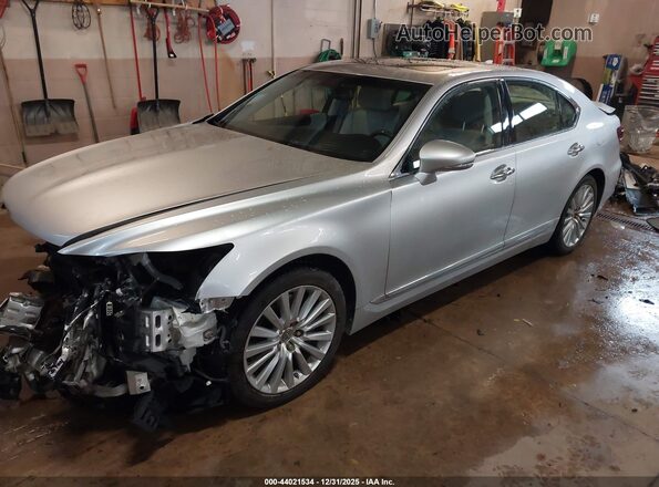 JTHCL5EF2G5025993 2016 LEXUS LS 460 Silver Առջևի ձախ երեք քառորդ տեսարան