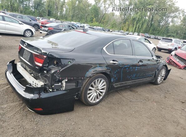 JTHCL5EF3H5029021 2017 LEXUS LS Black Tył prawy