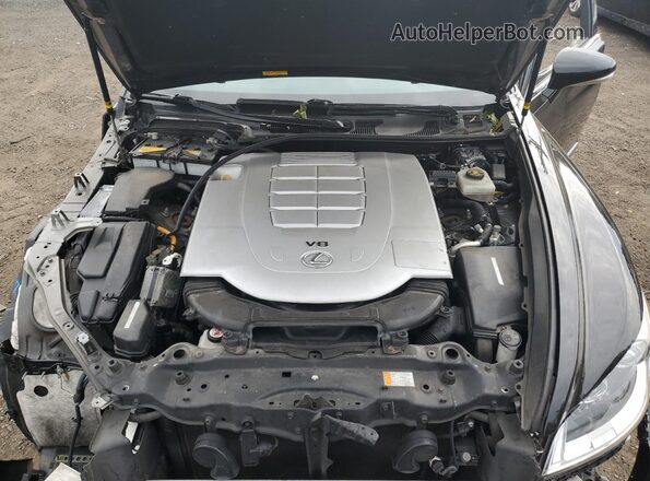 JTHCL5EF3H5029021 2017 LEXUS LS Black Widok wnętrza z tyłu