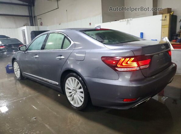 JTHCL5EF5H5028856 2017 LEXUS LS Silver Trasero izquierdo