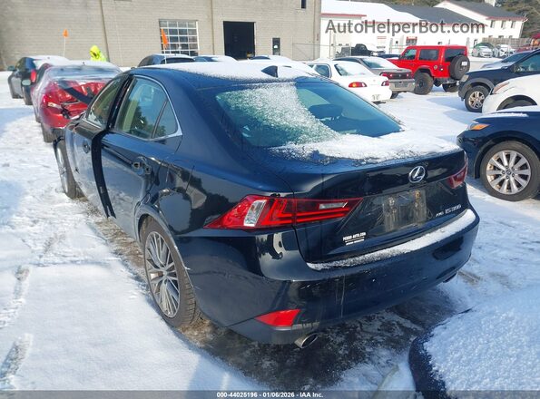 JTHCM1D24G5010108 2016 LEXUS IS 300 Black Задня ліва чверть