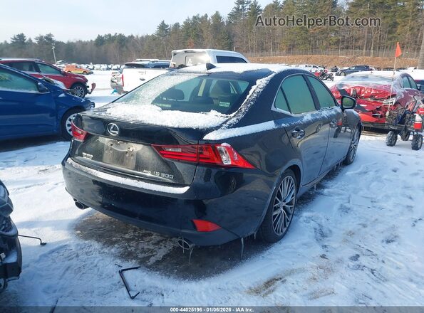 JTHCM1D24G5010108 2016 LEXUS IS 300 Black Задня права чверть