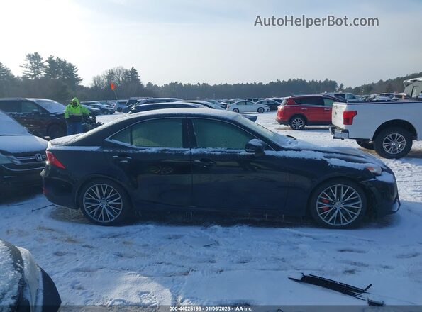 JTHCM1D24G5010108 2016 LEXUS IS 300 Black Вид задньої частини салону