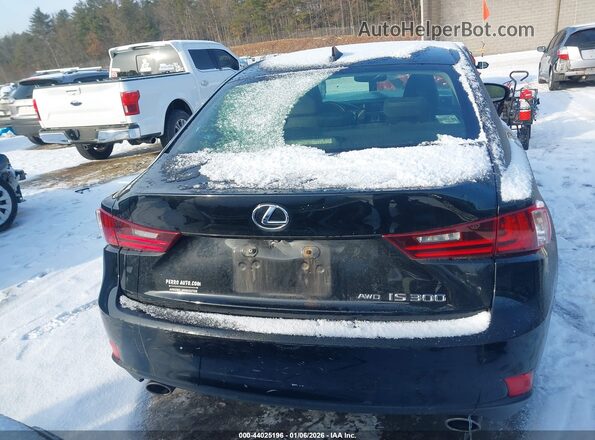 JTHCM1D24G5010108 2016 LEXUS IS 300 Black 