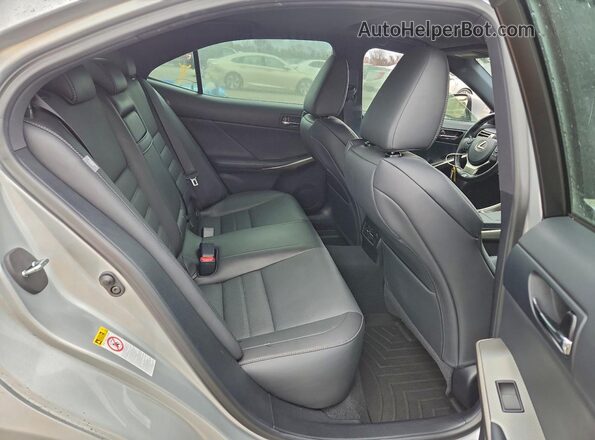 JTHCM1D24G5011713 2016 LEXUS IS Silver უკანა სავარძლების ხედი