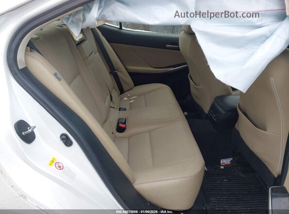 JTHCM1D24H5016900 2017 LEXUS IS 300 White Widok naklejki z numerem VIN