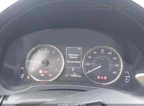 JTHCM1D24H5016900 2017 LEXUS IS 300 White Widok tylnych siedzeń