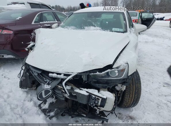 JTHCM1D24H5016900 2017 LEXUS IS 300 White Widok zestawu wskaźników