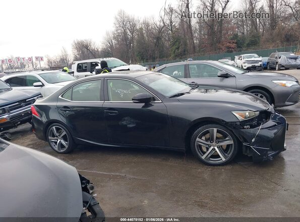 JTHCM1D24H5017514 2017 LEXUS IS 300 Black Widok wnętrza z tyłu