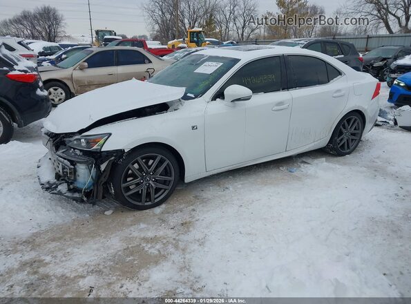 JTHCM1D24H5021904 2017 LEXUS IS 300 White Передня ліва чверть