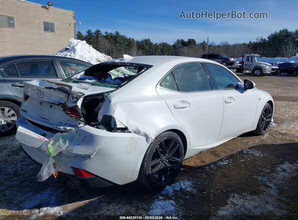 JTHCM1D25G5005855 2016 LEXUS IS 300 White Trasero derecho