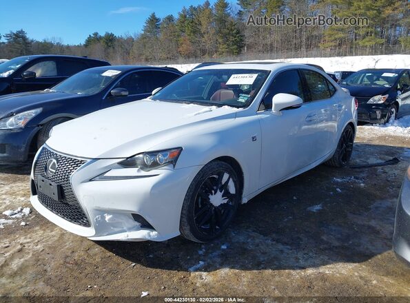 JTHCM1D25G5005855 2016 LEXUS IS 300 White Vista tres cuartos delantera izquierda