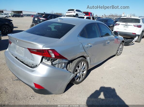 JTHCM1D26G5003287 2016 LEXUS IS 300 Silver Trasero derecho