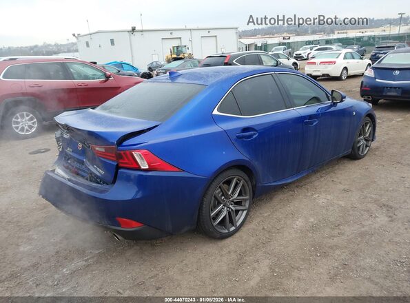 JTHCM1D26G5007873 2016 LEXUS IS 300 Blue Trasero derecho