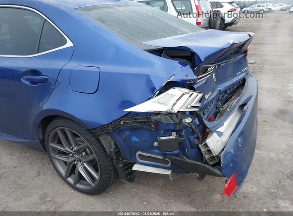 JTHCM1D26G5007873 2016 LEXUS IS 300 Blue Vista frontal