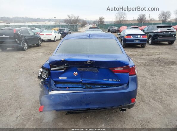 JTHCM1D26G5007873 2016 LEXUS IS 300 Blue 