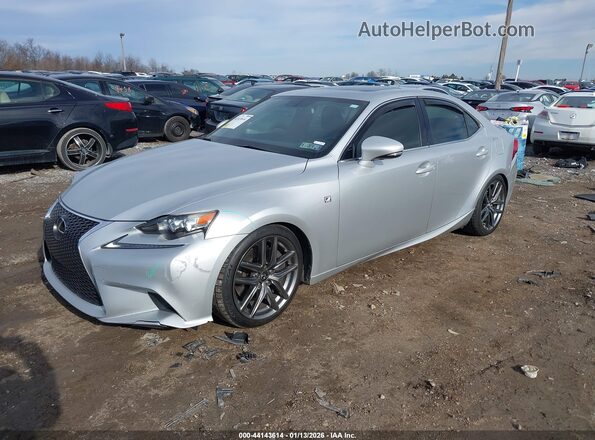 JTHCM1D26G5008179 2016 LEXUS IS 300 Silver წინა მარცხენა ხედი სამი მეოთხედიდან