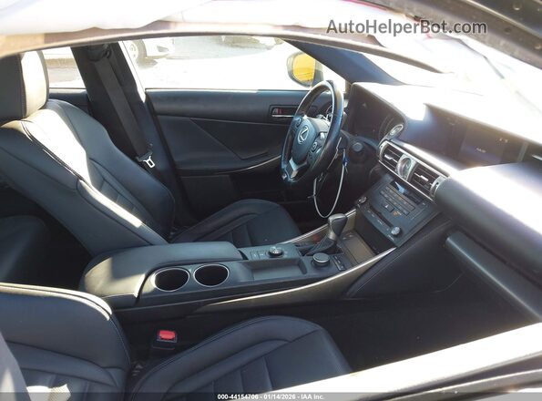JTHCM1D26G5013608 2016 LEXUS IS 300 White Front interior view