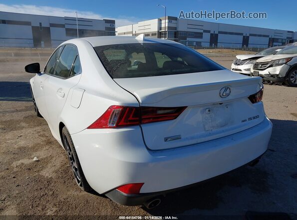 JTHCM1D26G5013608 2016 LEXUS IS 300 White Rear left