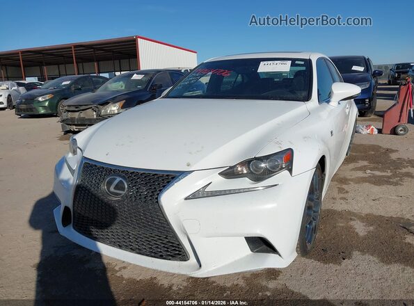JTHCM1D26G5013608 2016 LEXUS IS 300 White Front left