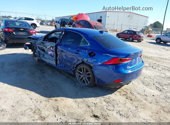 JTHCM1D26H5019832 2017 LEXUS IS 300 Blue Tył lewy