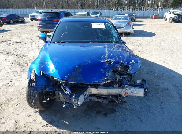JTHCM1D26H5019832 2017 LEXUS IS 300 Blue Widok wnętrza z tyłu