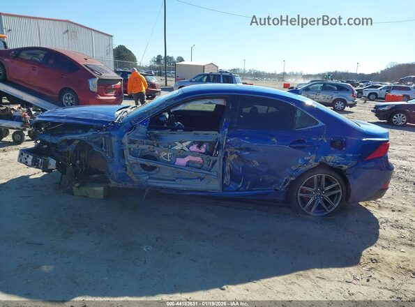 JTHCM1D26H5019832 2017 LEXUS IS 300 Blue Widok z przodu