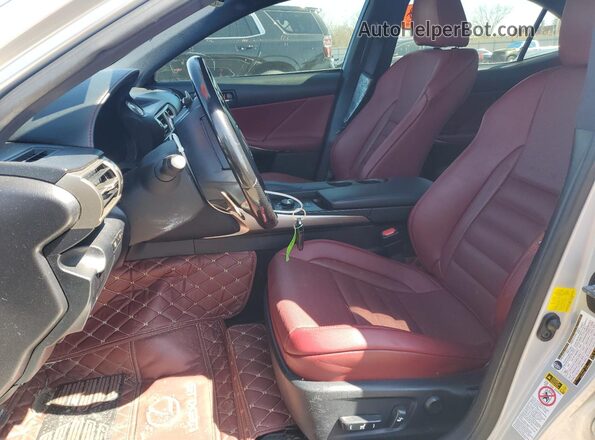 JTHCM1D27G5012970 2016 LEXUS IS Silver წინა სალონის ხედი