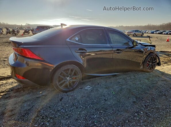 JTHCM1D28H5018925 2017 LEXUS IS Black Tył prawy