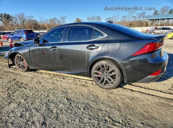 JTHCM1D28H5018925 2017 LEXUS IS Black Tył lewy