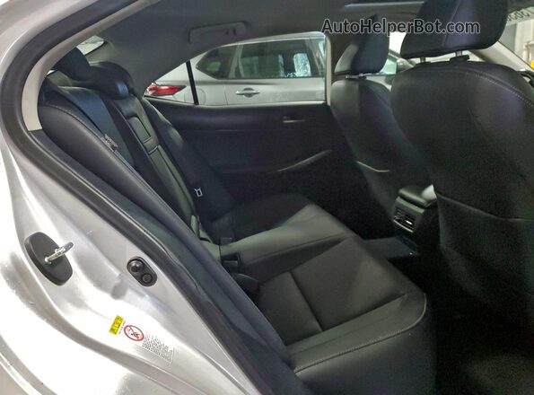 JTHCM1D29H5021770 2017 LEXUS IS White Vista de los asientos traseros