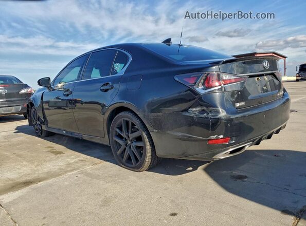 JTHCZ1BL0HA004960 2017 LEXUS GS Black Rear left