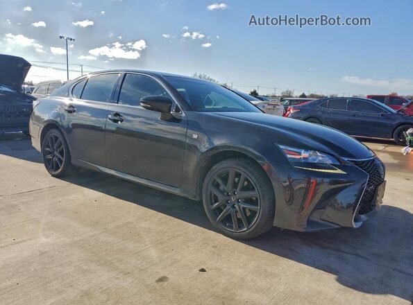 JTHCZ1BL0HA004960 2017 LEXUS GS Black Front right