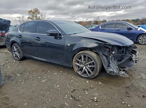 JTHCZ1BL0KA010765 2019 LEXUS GS Черный Передняя правая четверть
