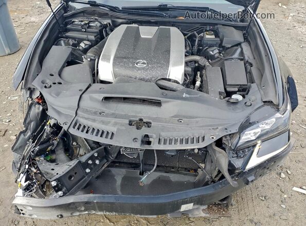 JTHCZ1BL0KA010765 2019 LEXUS GS Черный Вид задней части салона