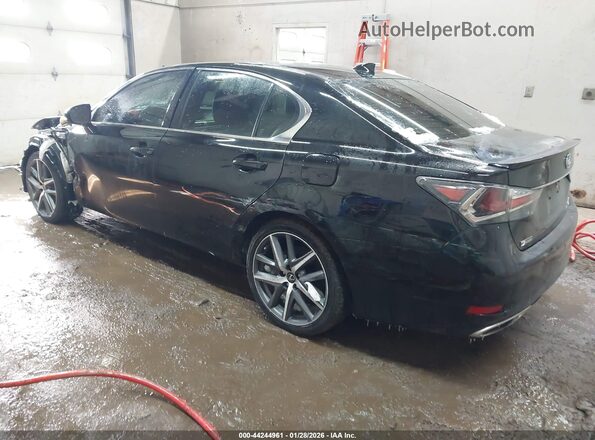 JTHCZ1BL0KA011155 2019 LEXUS GS 350 Black Tył lewy
