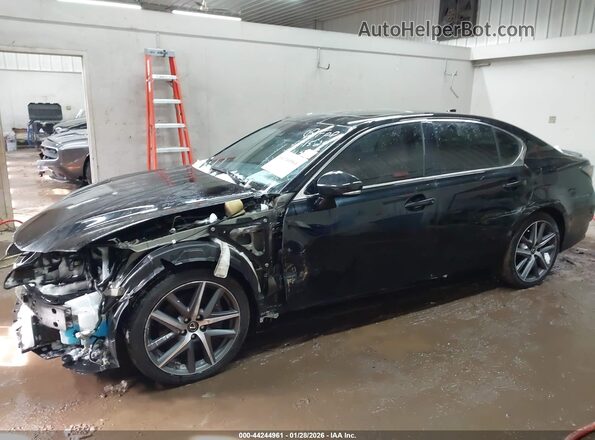JTHCZ1BL0KA011155 2019 LEXUS GS 350 Black Widok z przodu