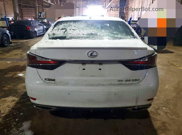 JTHCZ1BL2JA007638 2018 LEXUS GS White Rear view