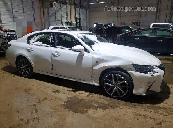 JTHCZ1BL2JA007638 2018 LEXUS GS White Front right