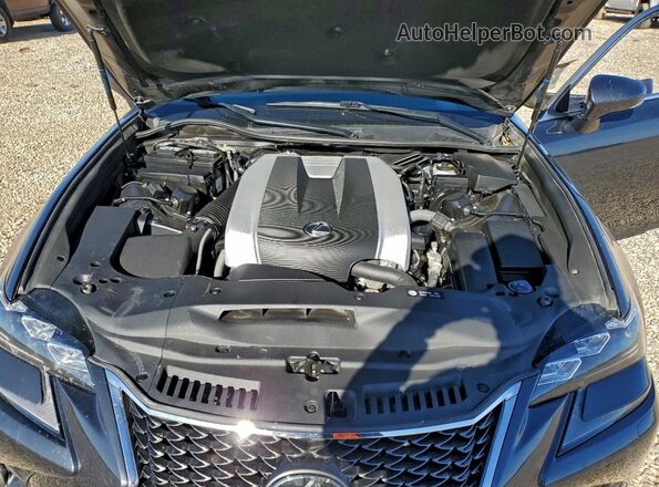 JTHCZ1BL2KA010752 2019 LEXUS GS Черный Вид задней части салона